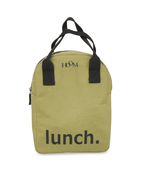 

HOOM Green & Black Printed Lunch Bag