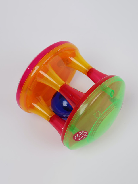 

UNITED AGENCIES Kids Orange & Green Jazz Rattle Toy