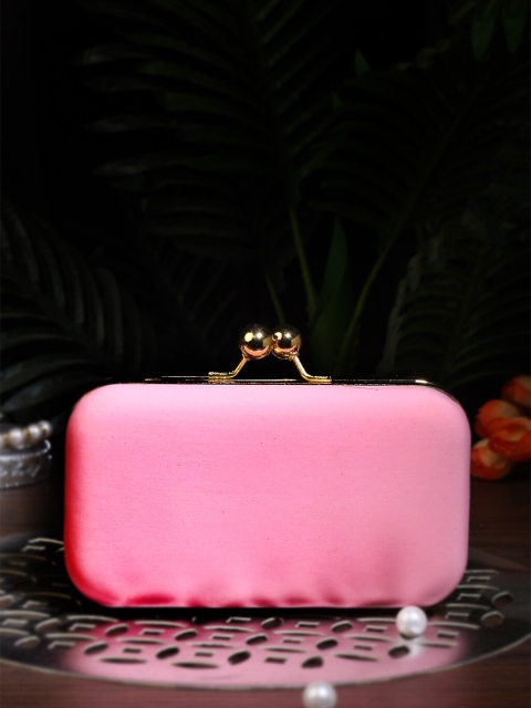 

TRINK Pink Box Clutch