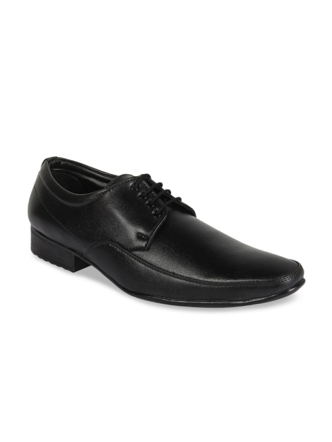 

Vardhra Men Black Solid Formal Derbys