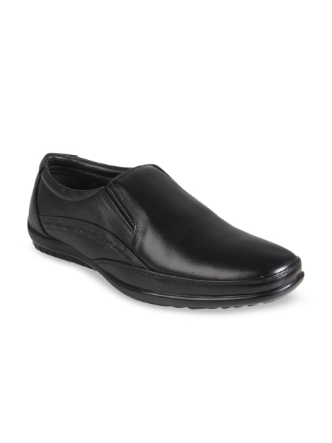 

Vardhra Men Black Solid Slip-On Formal Shoes