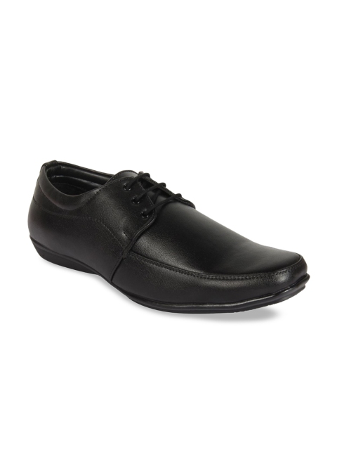 

Vardhra Men Black Solid Formal Derbys