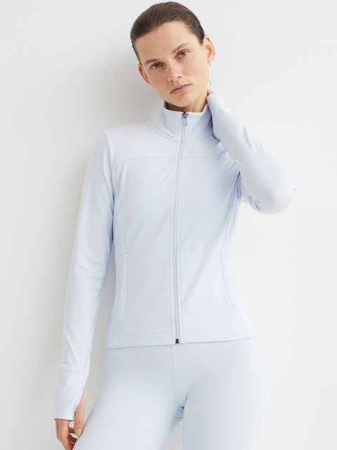 

H&M Women Blue Track Jacket