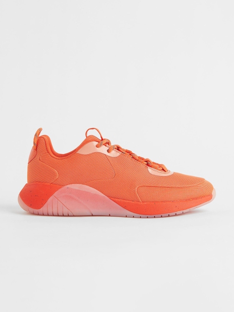 

H&M Men Orange Mesh Trainers