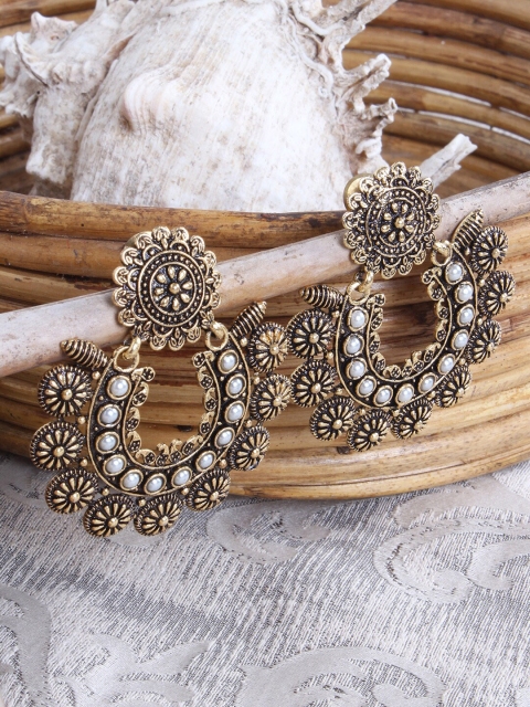 

Ayesha Gold-Toned Classic Drop Earrings