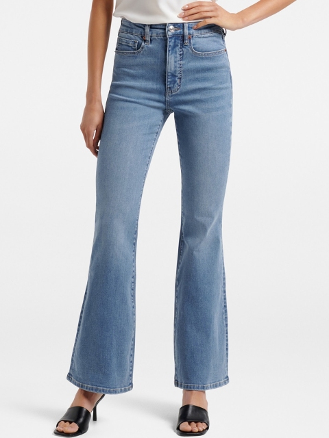 

Forever New Women Blue Slim Fit High-Rise Light Fade Stretchable Jeans