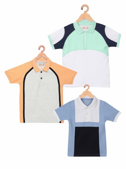 

GOJI Kids Pack Of 3 T-shirts, White