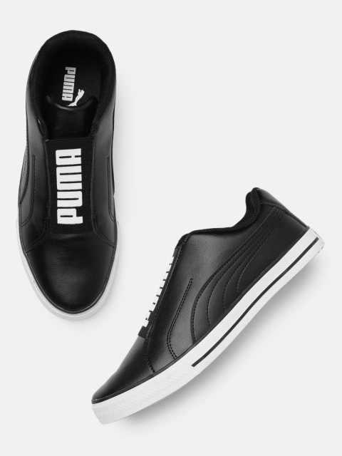 

Puma Unisex Black Cappela Slip-On Sneakers