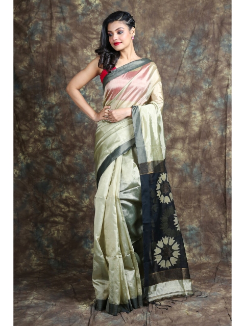 

Arhi Green Pure Silk Saree