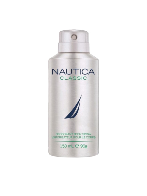 

Nautica Men Classic Deo 150 ML, Silver