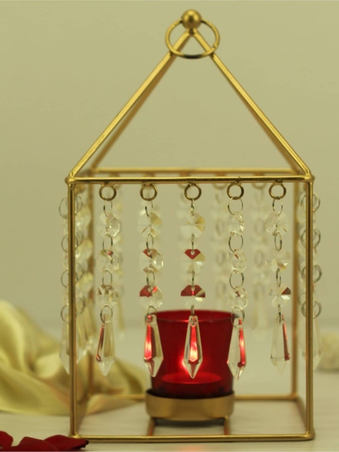 

MARKET99 Gold-Coloured Tea Light Holders