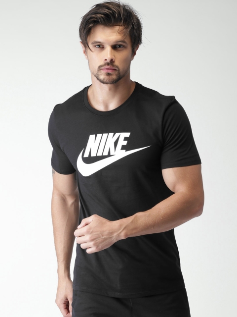 

Nike Men Black FUTURA ICON Printed T-shirt