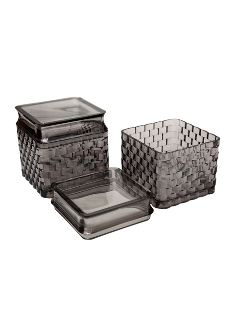 

JAYPEE PLUS Set Of 2 Grey Kitchen Storage