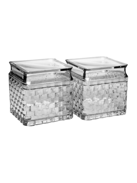 

JAYPEE PLUS Set Of 2 Transparent Kitchen Storage