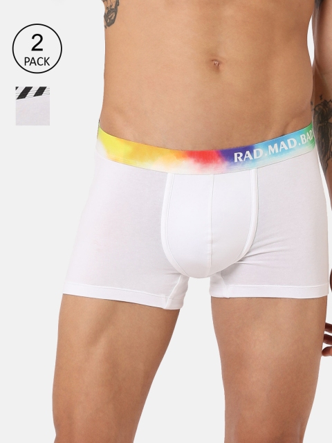 

RAD.MAD.BAD Men Pack of 2 Assorted Trunks