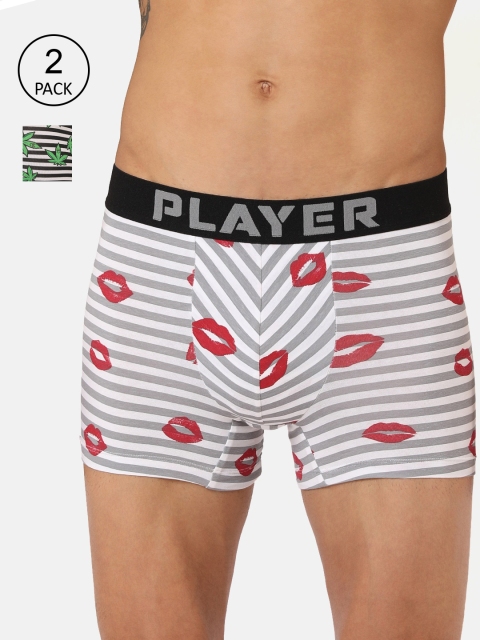 

RAD.MAD.BAD Men Pack of 2 Trunks RMB-TR-SLR-BL-G, Green