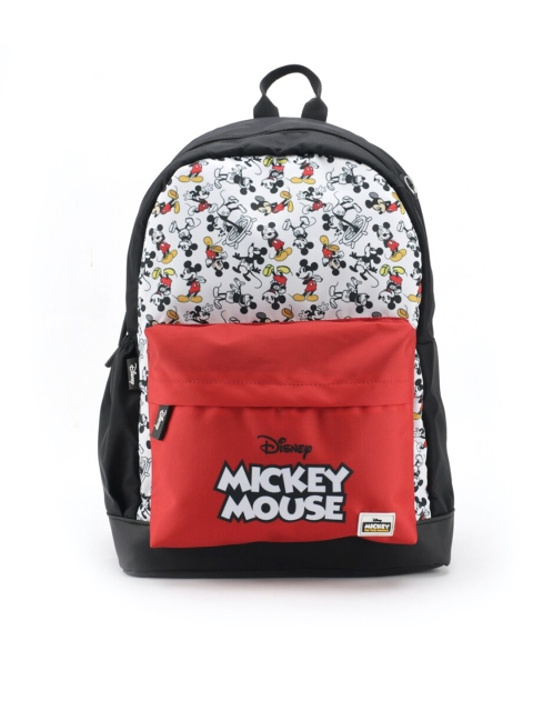 

Disney Unisex Kids White & Red Graphic Mickey Mouse 17 Inch Laptop Backpack