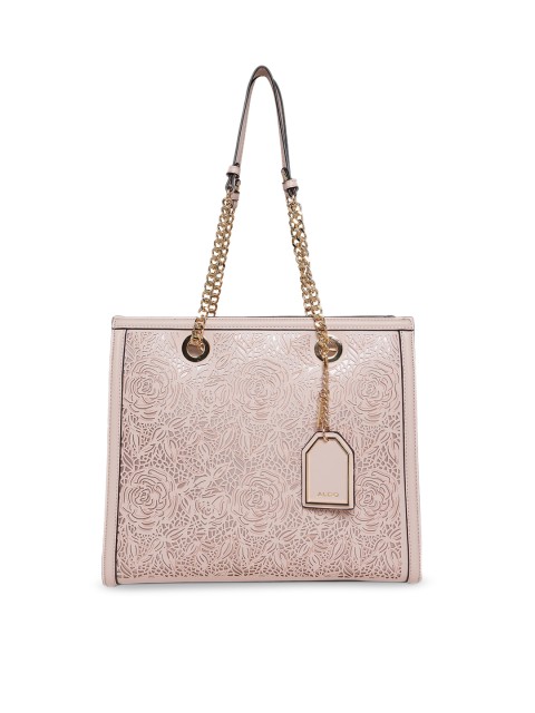 

ALDO Pink Structured Shoulder Bag