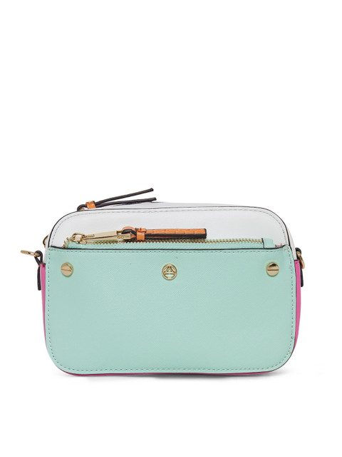 

ALDO Green Structured Sling Bag