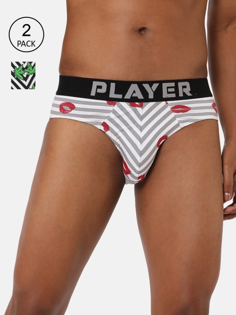 

RAD.MAD.BAD Men Pack Of 2 Solid Mid-Rise Basic Briefs, Black