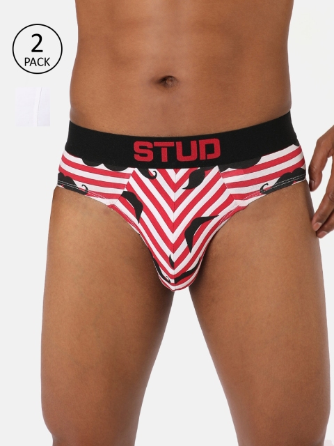 

RAD.MAD.BAD Men Pack of 2 Assorted Basic Briefs