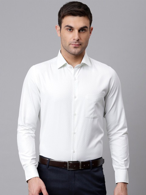 

Richlook Men Green Formal Shirt
