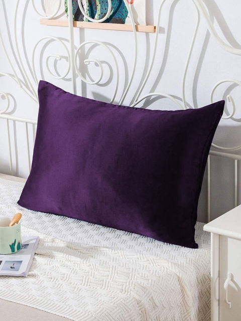 

Dreams Purple Solid Pillow Cover