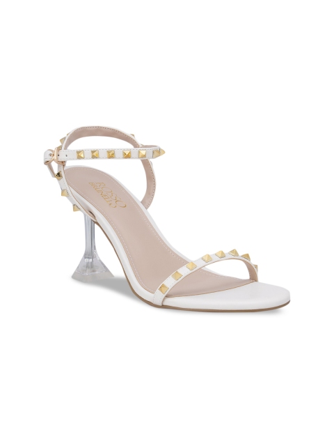 

ROSSO BRUNELLO White PU Stiletto Sandals