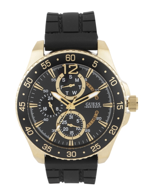 

GUESS Men Black Multifunction Watch W0798G3