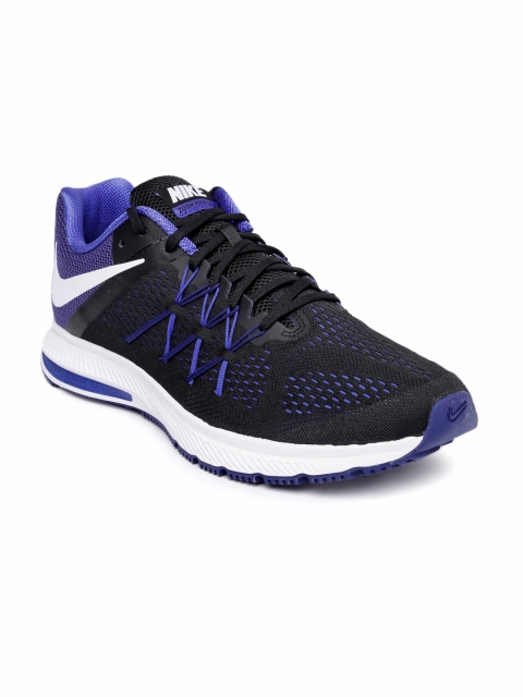 Nike Running Shoes For Men List In India 6 August 2018 50 Off Nike Men Black Zoon Winflo 3 Running Shoes