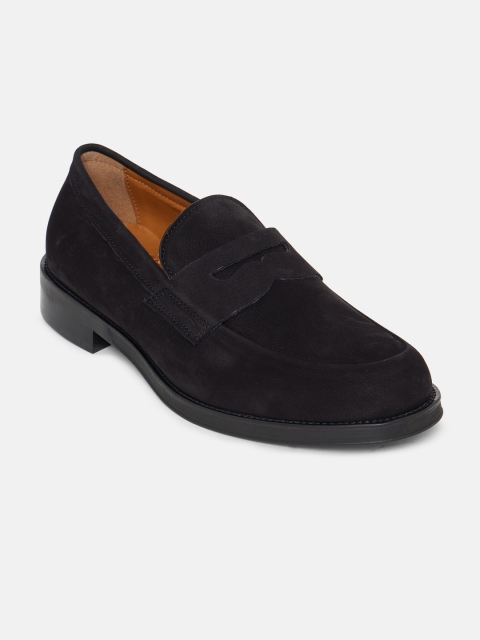 

ALDO Men Black Leather Loafers