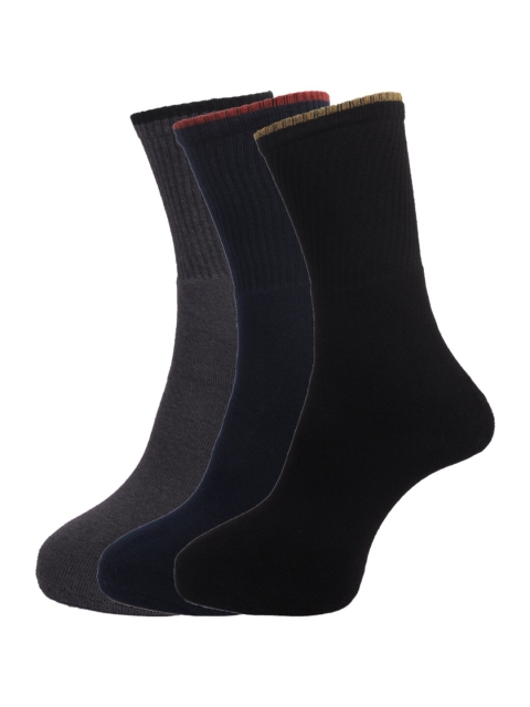 

Dollar Socks Men Pack Of 3 Assorted Cotton Above Ankle-Length Socks
