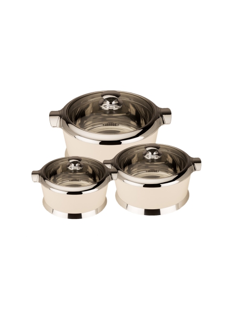 

JAYPEE Set of 3 White Casserole