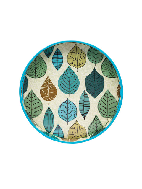 

MARKET99 Multi Colored Printed Trays With Handle