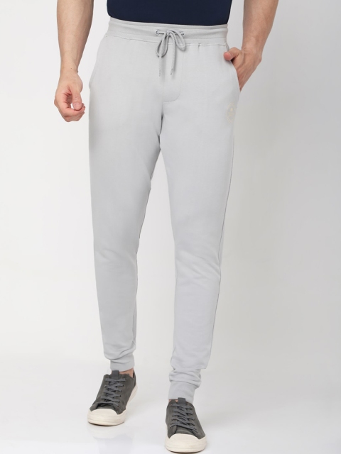 

MERCHANT MARINE Men Grey Solid Regular Fit Joggers