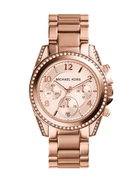

Michael Kors Women Rose Gold Analogue Watch