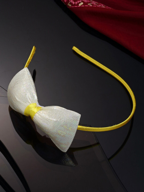 

Stoln Girls Yellow & White Bow Hairband