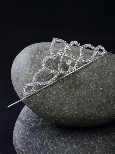 

Stoln Girls Silver-Toned Embellished Hairband