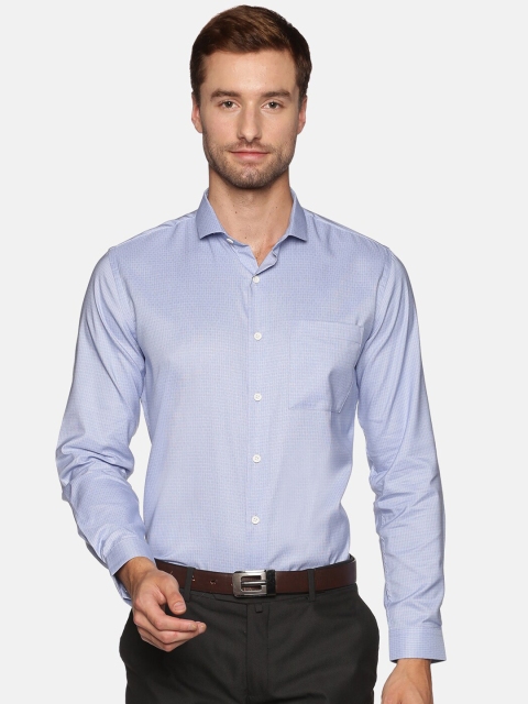 

DON VINO Men Blue Relaxed Cotton Formal Shirt
