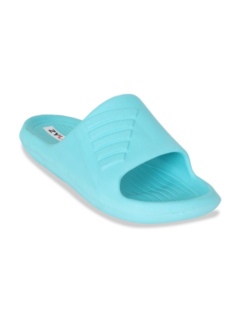 

Zyla Women Green Rubber Room Slippers