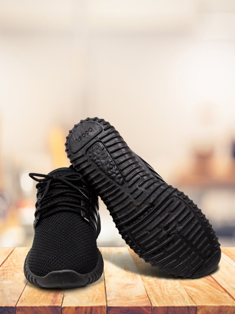 

LYKKEIN Women Black Lace Up Sneakers