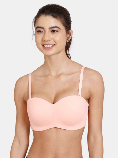 

Zivame Pink Lightly Padded Bra ZI110PFASHAPINK