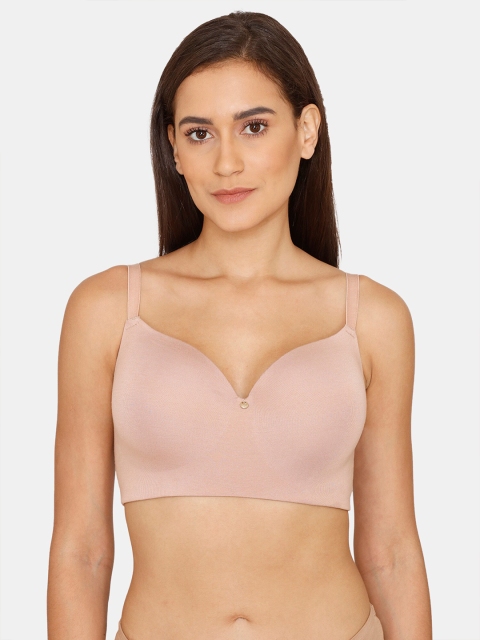 

Zivame Beige Bra Lightly Padded