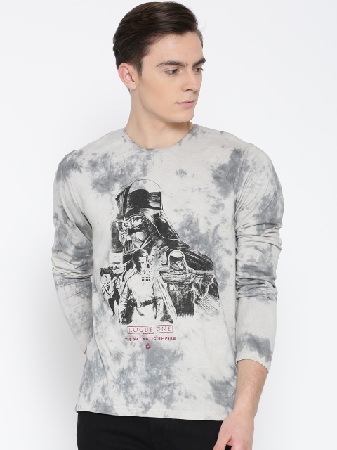 

Free Authority Men Grey Star Wars Printed T-shirt
