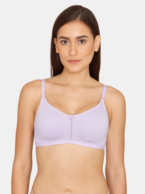 

Rosaline by Zivame Purple T-shirt Bra