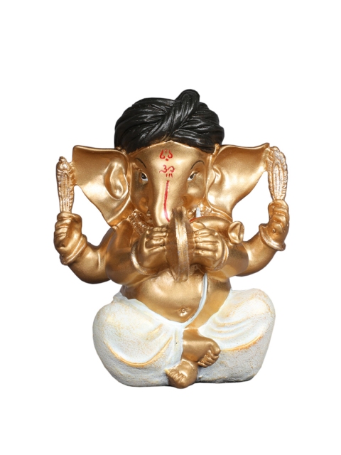 

TANSHA QUO Gold-Toned Ganesha Decorative Showpiece
