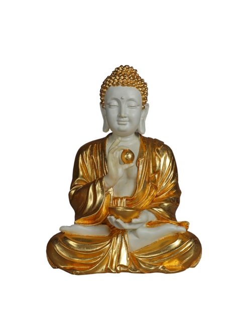 

TANSHA QUO Gold-Toned Polyresin Buddha Showpiece