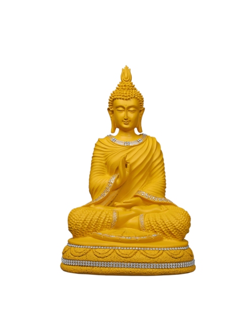 

TANSHA QUO Gold-Toned Polyresin Buddha Decorative Showpiece
