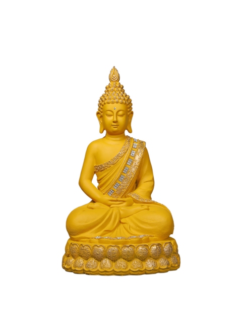 

TANSHA QUO Gold Buddha Decorative Showpiece