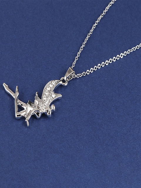 

Jewelz Silver-Toned Silver-Plated Chain